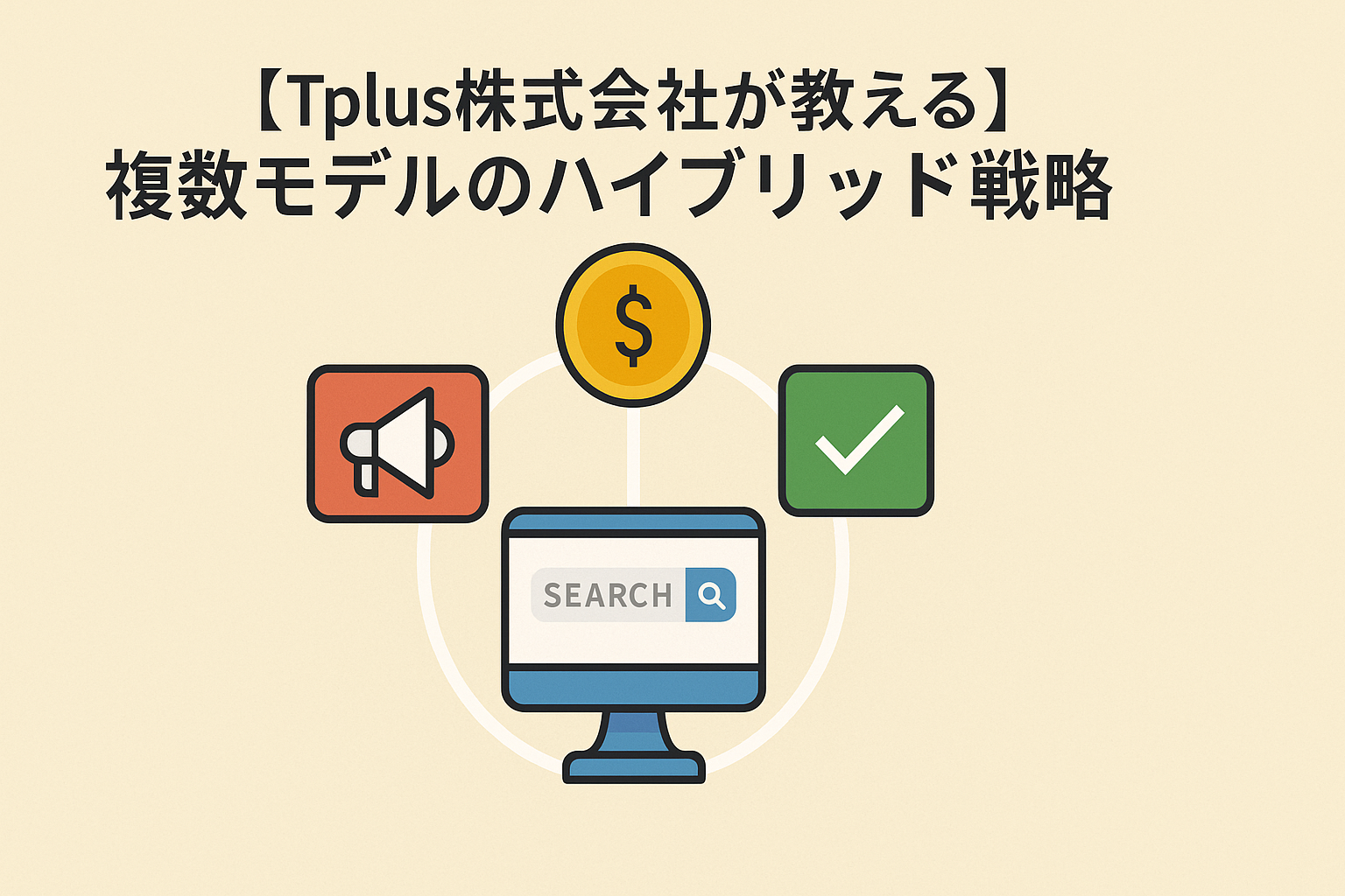 【Tplus株式会社が教える】複数モデルのハイブリッド戦略