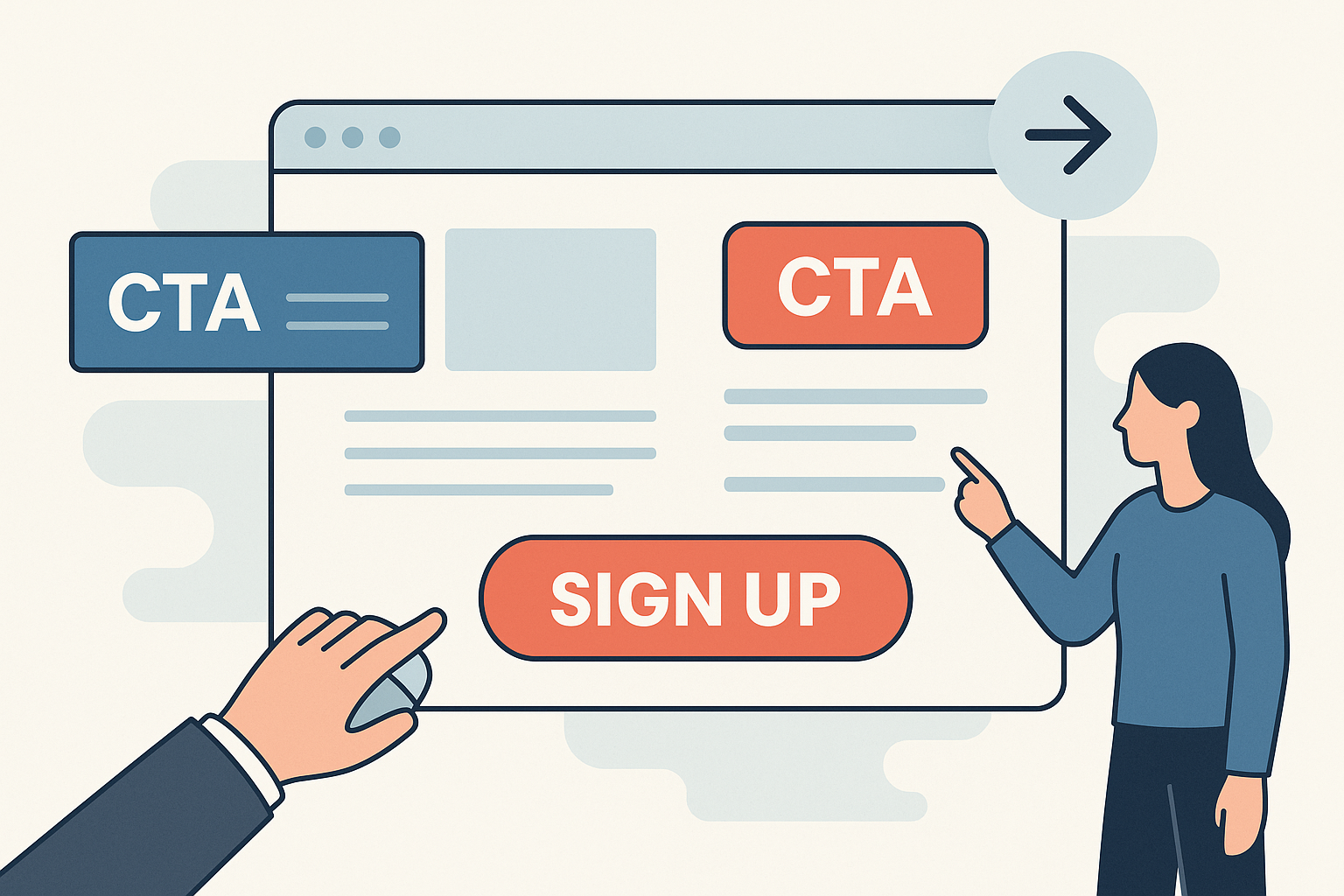 【Tplus株式会社が教える】CTA（行動喚起）の配置と種類